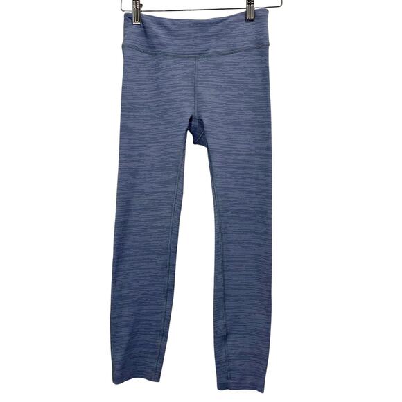 Outdoor Voices Womens 7/8 Leggings Pants Heathered Gray & Blue Size Small - Picture 1 of 8